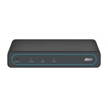 Transmissor AV AVer UE1 preto Cat5e Cat6 Cat7 100 m