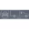 Brinquedo de construção Cobi RAM 3500 Ambulance modelo 24609 conjunto de blocos