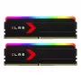 Memória RAM PNY XLR8 Gaming EPIC-X RGB 32GB (2x16GB) DDR5 6000MHz XLR8 Gaming EPIC-X RGB CL36