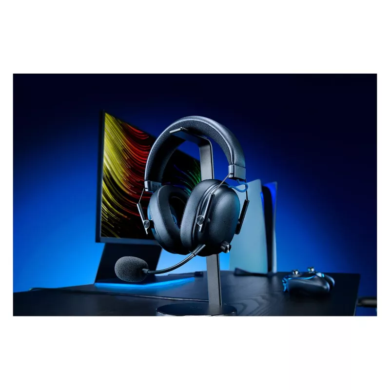 Razer | BlackShark V3 para PlayStation | Bluetooth | Over-Ear | Microfone | Sem fios | Preto