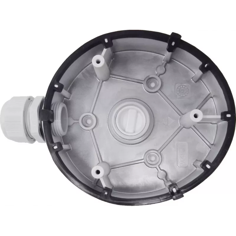 Caixa de ligação Hikvision DS-1280ZJ-TR13 Exterior Preto Prateado 1kg