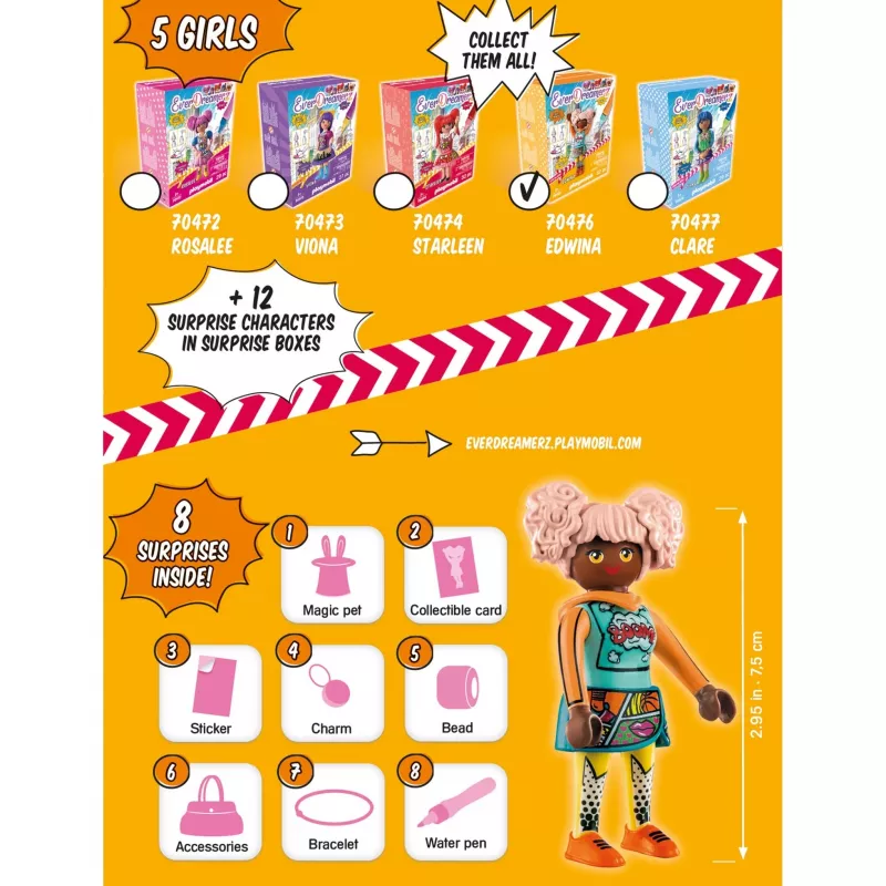 70476 EverDreamerz Edwina - Comic World, brinquedo de construção