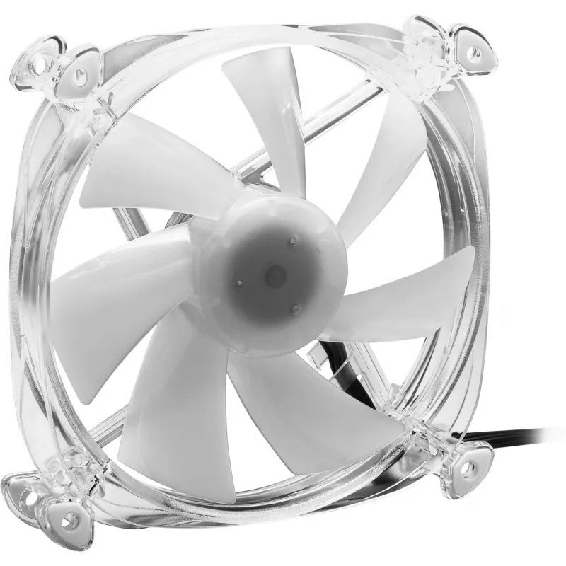 Ventoinha Sharkoon Shark Disc PWM 12 cm Transparente 400-1400 RPM 82,35 m³/h