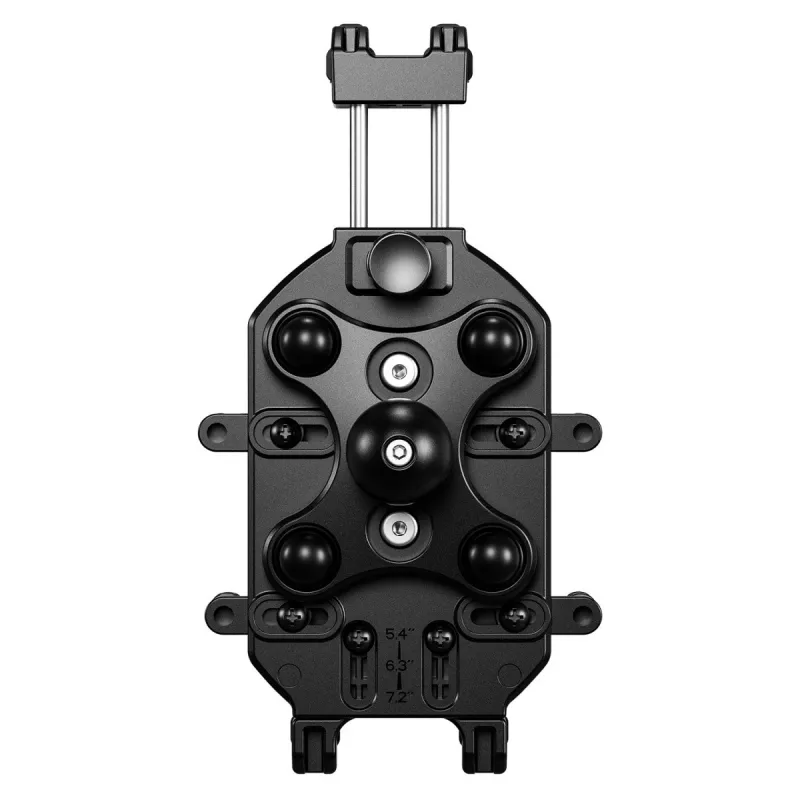 Suporte passivo UleFone Armor Mount Pro para telemóveis — suporte, para bicicleta e trotinete, preto