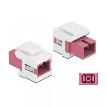 Módulo Keystone DeLOCK SC Simplex conector fêmea para SC Simplex conector fêmea