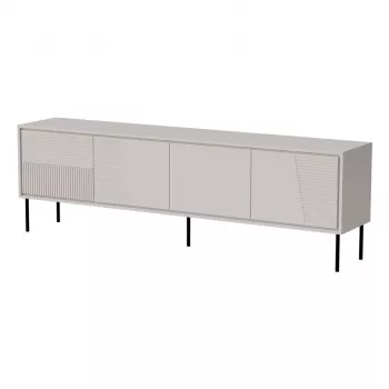 Móvel RTV ABI 4D 200x38x62 caxemira mate