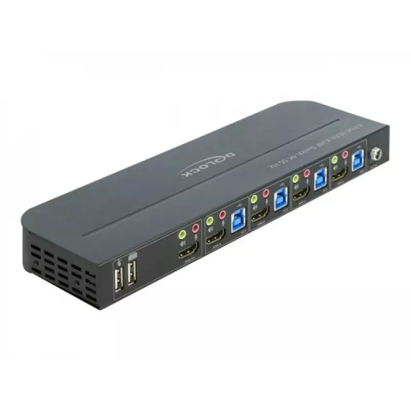 Comutador KVM DeLOCK 11483 preto