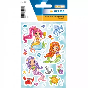 Autocolante decorativo HERMA 15509 plástico multicolor 27 unid.