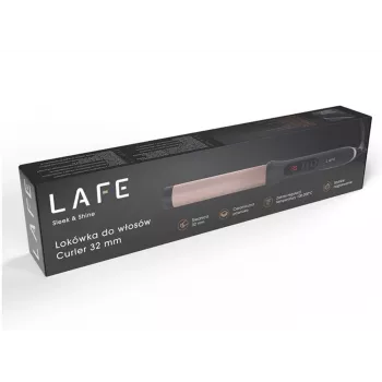 Modelador de caracóis LAFE Sleek & Shine 32 mm LAFLKA47572, modelador de caracóis 32 mm, ferramenta de styling elétrica
