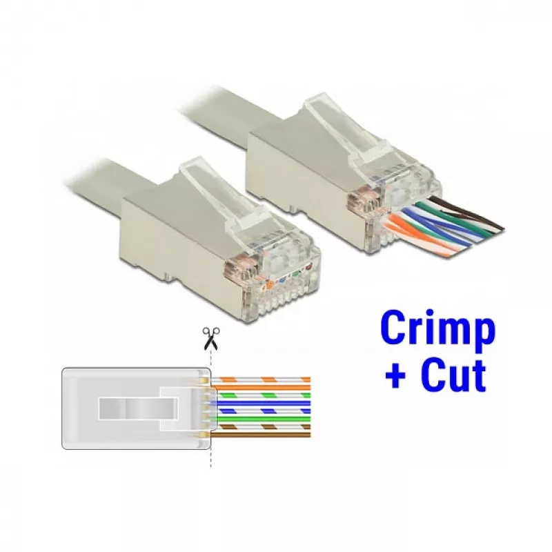 Conjunto de ferramentas de crimpagem para cabos DeLOCK 86450