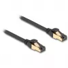 Cabo de rede DeLOCK RJ45 Cat.6A ficha-ficha S/FTP preto 3 m