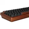 Teclado Sharkoon 100068100 Office USB QWERTZ alemão madeira 61 teclas RGB LED