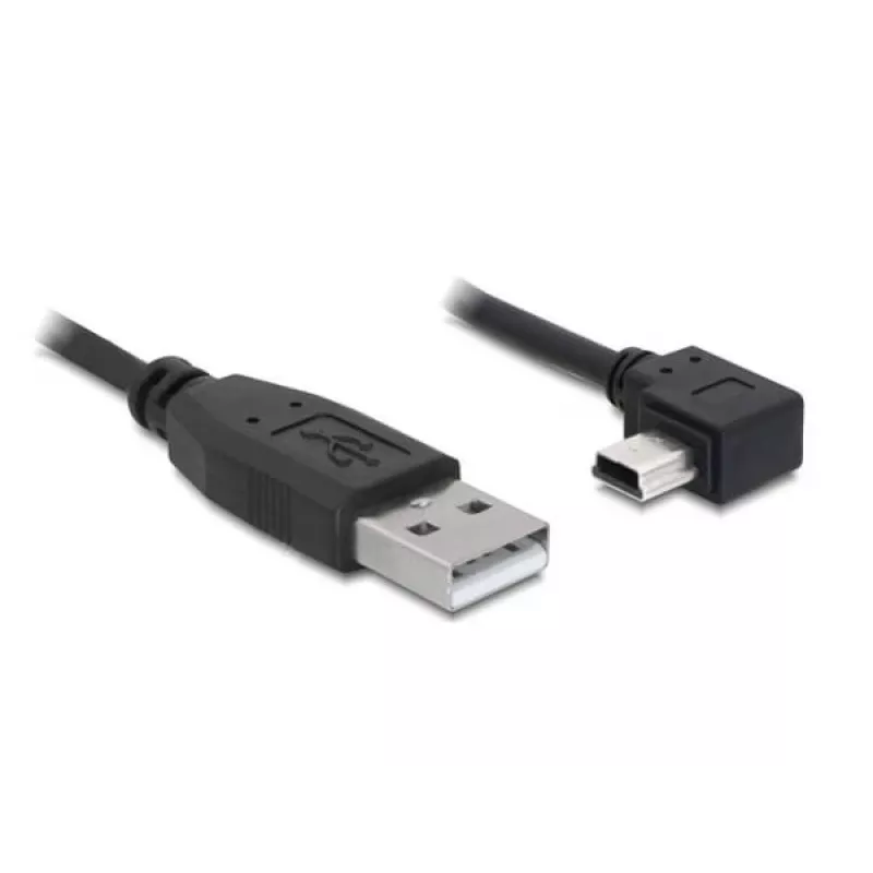 Cabo USB DeLOCK 82680 0,5 m USB A Mini-USB B preto