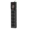 Régua de tomadas Armac Z5 Preto 5 tomadas AC 250 V 5 m