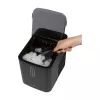 Máquina de fazer gelo Clatronic EWB 3798 — 12 kg/24h, 120 W, depósito de 1,1 L, preta
