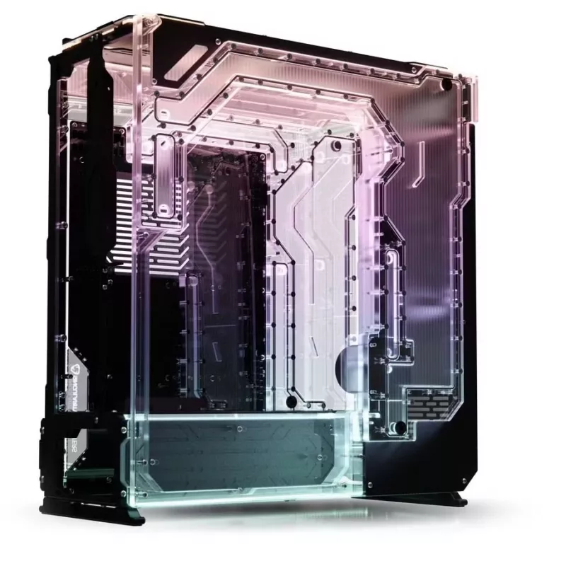 Painel lateral para caixa de PC Singularity Spectre 4 Dual Loop, acrílico transparente