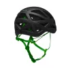 Capacete de escalada Diamond Vapor preto - Envy Green (M/L)