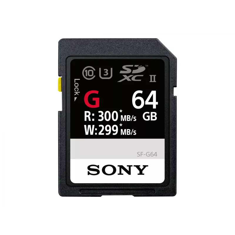 Cartão de memória Sony SF-G64T/T1 64 GB SDXC UHS-II Class 10