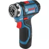 Bosch GSR 12V-15 FC Professional 1300 rpm sem chave 600 g preto, azul