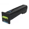 Toner Lexmark 17K ciano CX820/825/860 17000 páginas
