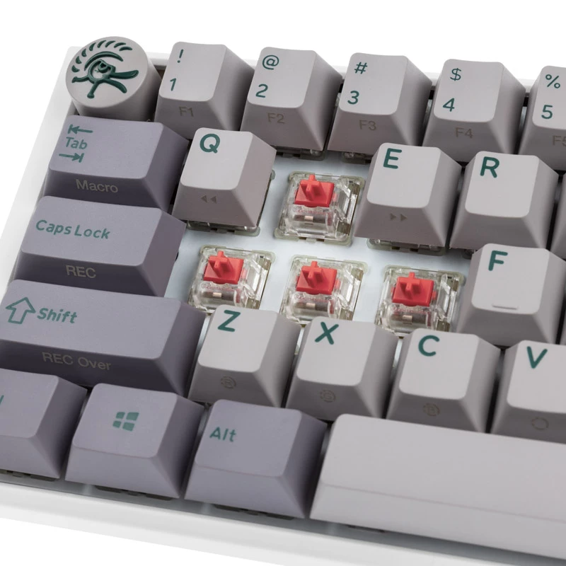 Teclado gaming Ducky One 3 Mini USB US English cinzento