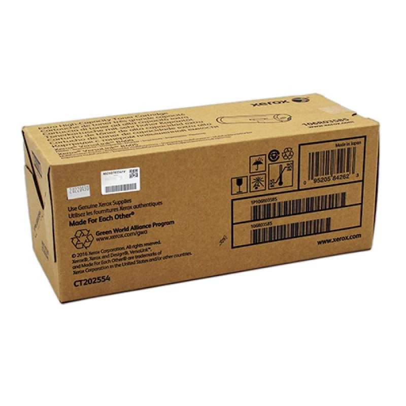 Cartucho de toner Xerox 106R03585 1 unid. original preto