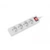 Régua de tomadas Lanberg PS1-04E-0150-W 1,5 m 4 tomadas AC interior branco