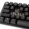 Teclado Ducky One 3 Aura Mini Gaming USB QWERTY US International preto