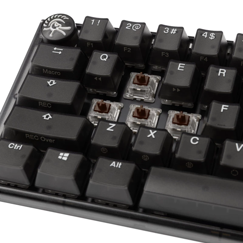 Teclado Ducky One 3 Aura Mini Gaming USB QWERTY US International preto