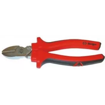 Alicate de corte de cabos C.K Tools T3750 180 preto vermelho aço inoxidável 180 mm