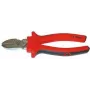 Alicate de corte de cabos C.K Tools T3750 180 preto vermelho aço inoxidável 180 mm