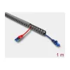 Calha para cabos DELOCK 22026 20×20 mm, comprimento 1 m, cinzento