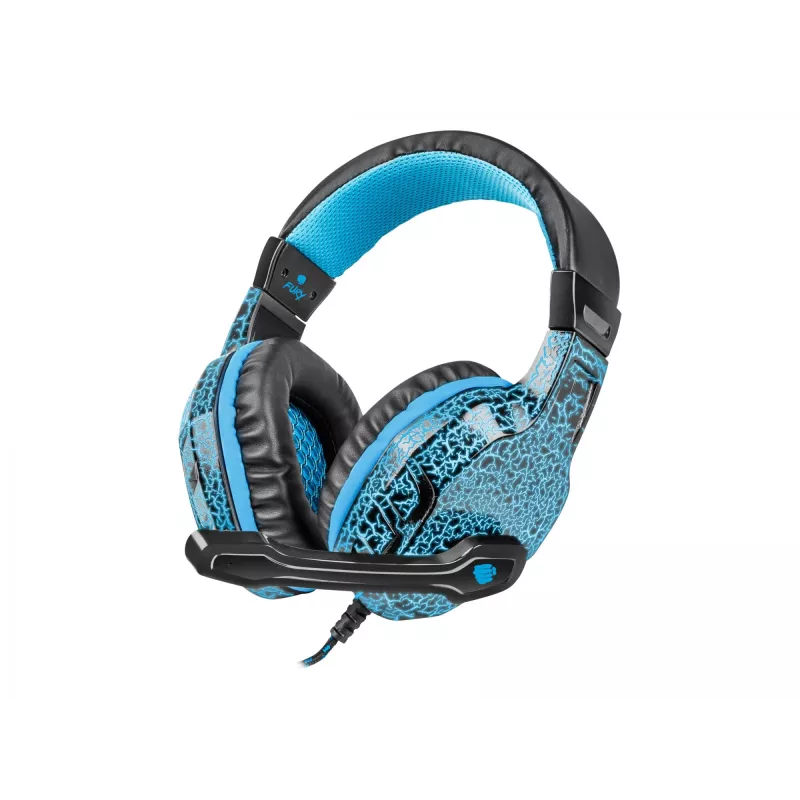 Auscultadores para gamers Fury Hellcat iluminação LED
