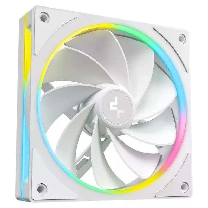 Caixa de PC de secretária DeepCool CL6600 WH — branca, suporta fontes de alimentação ATX/PS2/SFX/SFX-L, 140 mm à frente, 120/140 mm no topo/traseira, unidades de 2,5 polegadas e 3,5 polegadas