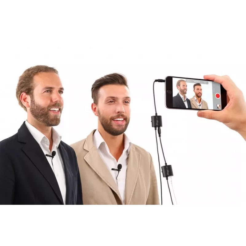 IK Multimedia iRig Mic Lav pack de 2 – kit de microfone