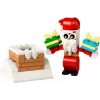 Brinquedo de construção LEGO Santa's Chimney Polybag 30692 – mini conjunto de construção de Natal