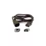Cabo de alimentação Eaton 1010081 preto 1,7 m conector fêmea C14 ficha de alimentação tipo F