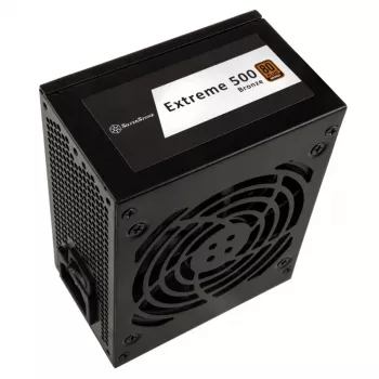 Fonte de alimentação 500 Watt SST-EX500-B Extreme SFX 80 PLUS Bronze - Fonte de alimentação para PC/Servidor - SFX (SST-EX500-B)