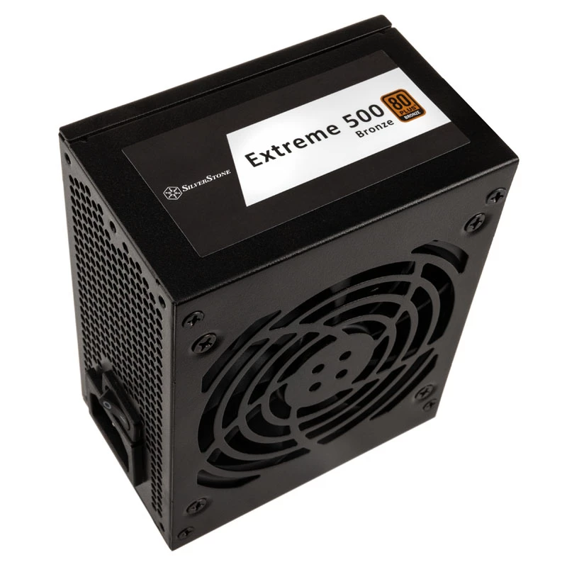 Fonte de alimentação 500 Watt SST-EX500-B Extreme SFX 80 PLUS Bronze - Fonte de alimentação para PC/Servidor - SFX (SST-EX500-B)