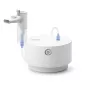 Nebulizador de mesa Omron C28P com capacidade de 10 ml/min, tamanho de partícula de 2,65 µm, branco, dimensões 265×195×143 mm