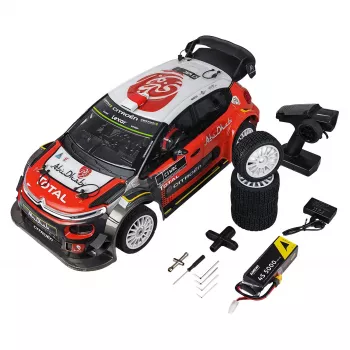 Amewi RC Rallye Citroen CR3 WRC HyperGo 4WD 1:7 RTR preto/vermelho (21126)