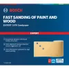 Rolo de lixa Bosch Expert C470, rolo de lixa, grão médio, P100, acabamento, remoção de tinta, madeira, lixagem a seco