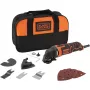 Black & Decker MT300SA2, Corte, Lixamento, Polimento, Remoção de ferrugem/corrosão, Serragem, Raspagem, Preto, Laranja, 10000 OPM, 101 dB, 90 dB, Corrente alternada