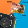 Máquina fotográfica instantânea Kodak SMILE+ 2x3 preta — máquina fotográfica instantânea portátil com impressões 2×3