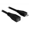 Cabo USB DeLOCK 83248 USB 2.0 1 m Micro-USB B preto
