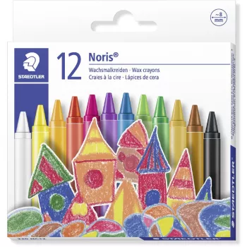 Lápis de cera Staedtler 220 08 C12 cores sortidas 12 unid.