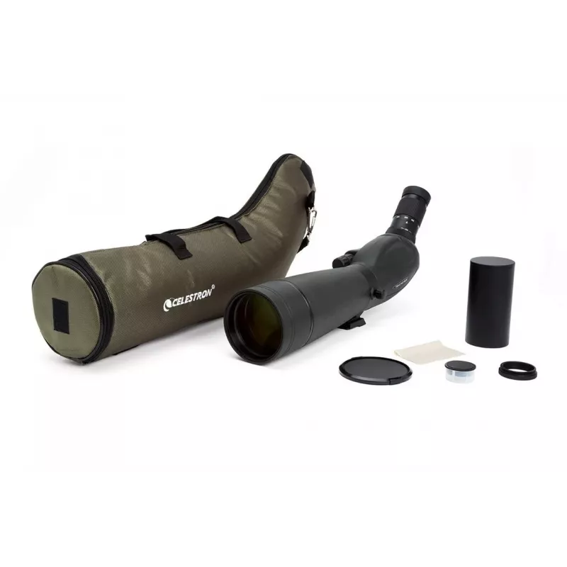 Celestron TrailSeeker 80-45 Graus Telescópio 60x BaK-4 preto