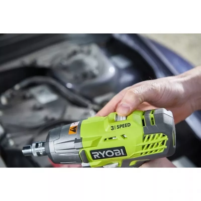 Ryobi R18IW3 Chave de impacto/aparafusadora elétrica 1/2 One+ 18V 2,0Ah preto, verde