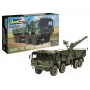 Maquete em plástico REVELL Man 10T Milgl 8x8 camião à escala 1/35