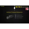 Lanterna de mão Nitecore TIKI LE — 300 lm, recarregável por USB, policarbonato, IP66, resistente a impactos, 10,5 g, 55 mm, preta